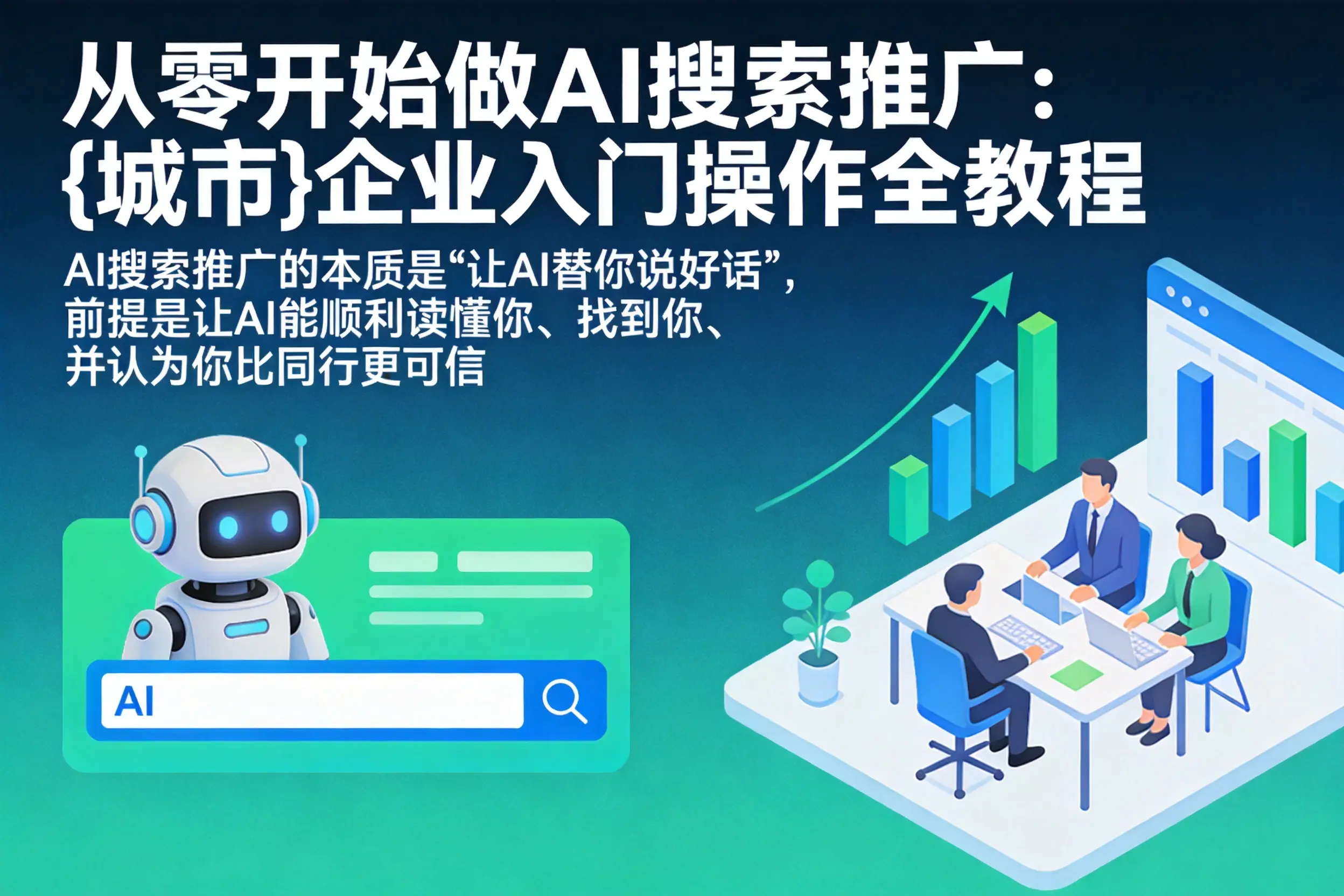 从零开始做AI搜索推广：武平企业入门操作全教程